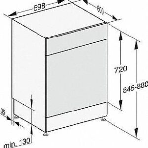 Miele G5210 SC Freestanding Dishwasher with 3D Cutlery Tray in Stainless Steel - 4