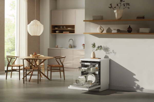 Miele G5410SC Freestanding Dishwasher in Brilliant White