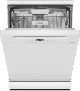 Miele G5811SC Freestanding Dishwasher in Brilliant White