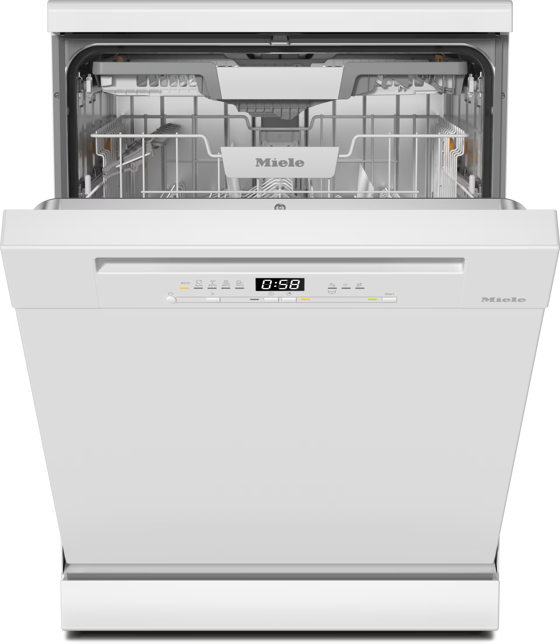 Miele G5811sc Active Plus Brilliant Freestanding Dishwasher White