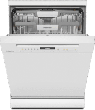 Miele G7040SC Freestanding Dishwasher in Brilliant White