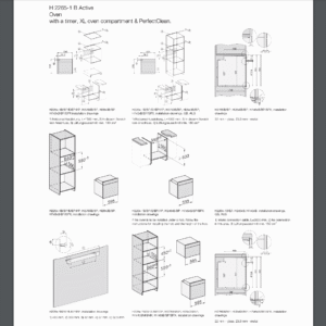 Miele H2265-1B Built In Single Oven - 3