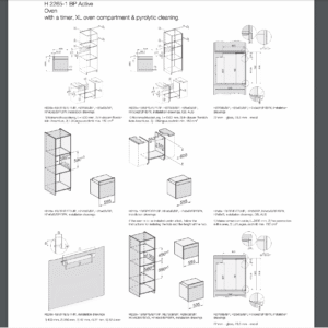 Miele H2265-1BP Built In Single Oven - 3