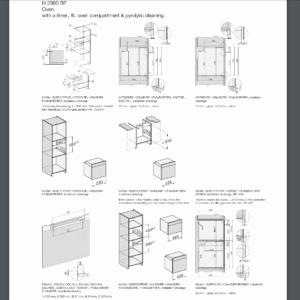 Miele H2850B Built In Single Oven - 3