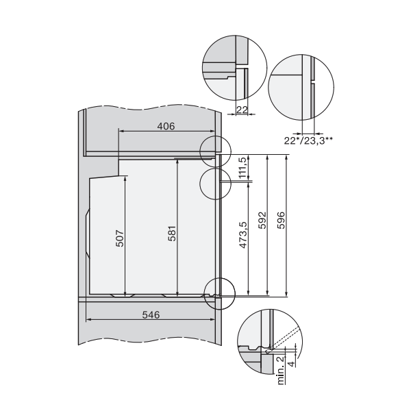 Miele H2861B Built In Single Oven