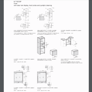 Miele H7162BP Built In Single Oven