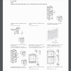 Miele H7164BP Built In Single Oven