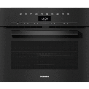 Miele H7440BM Built In Microwave Combi Oven in Obsidian Black