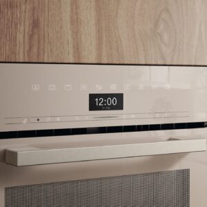 Miele H7440BM Built In Microwave Combi Oven in Pearl Beige