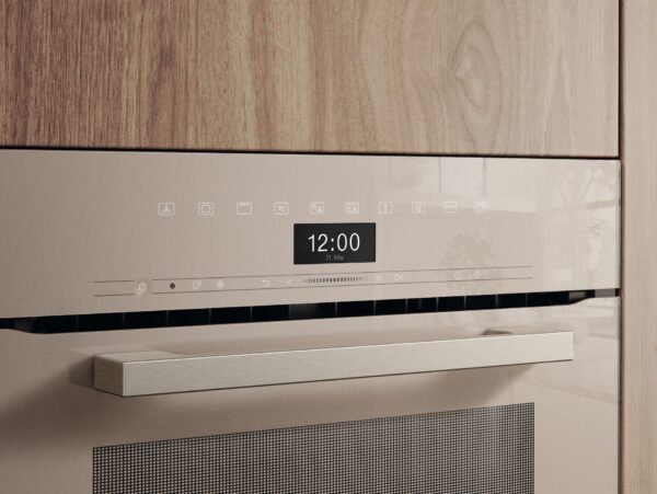Miele H7440BM Built In Microwave Combi Oven in Pearl Beige