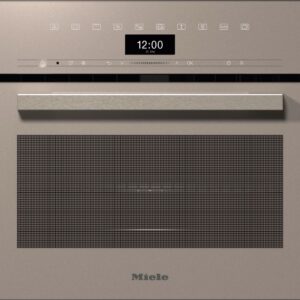 Miele H7440BM Built In Microwave Combi Oven in Pearl Beige