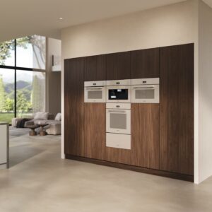 Miele H7440BM Built In Microwave Combi Oven in Pearl Beige