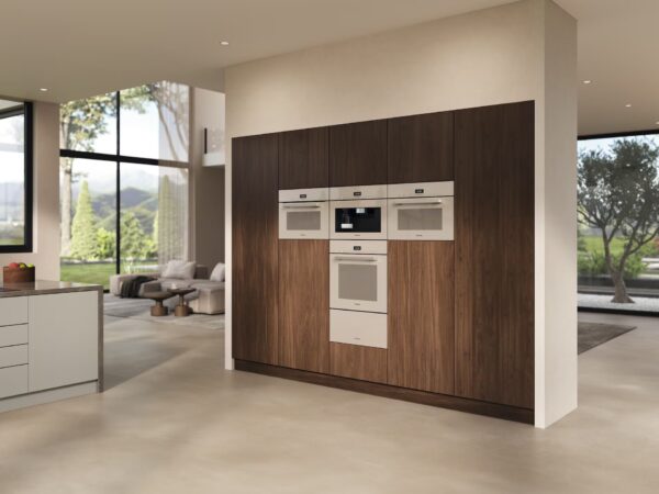 Miele H7440BM Built In Microwave Combi Oven in Pearl Beige