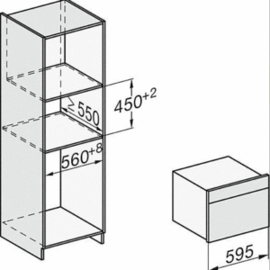 Miele H7440BMX Built In Microwave Combi Oven in Obsidian Black
