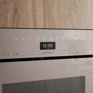 Miele H7440BMX Built In Microwave Combi Oven in Pearl Beige