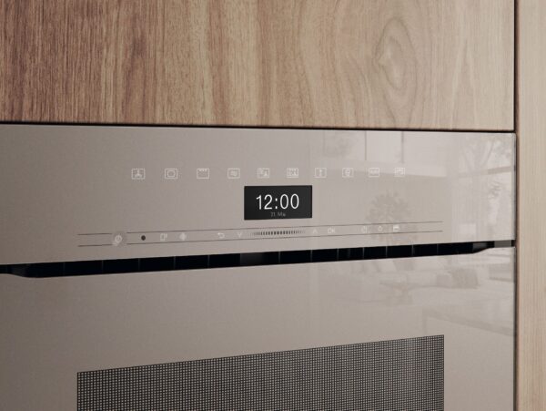 Miele H7440BMX Built In Microwave Combi Oven in Pearl Beige