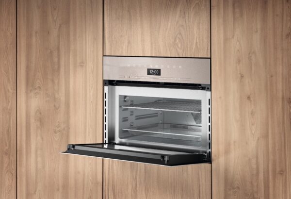Miele H7440BMX Built In Microwave Combi Oven in Pearl Beige