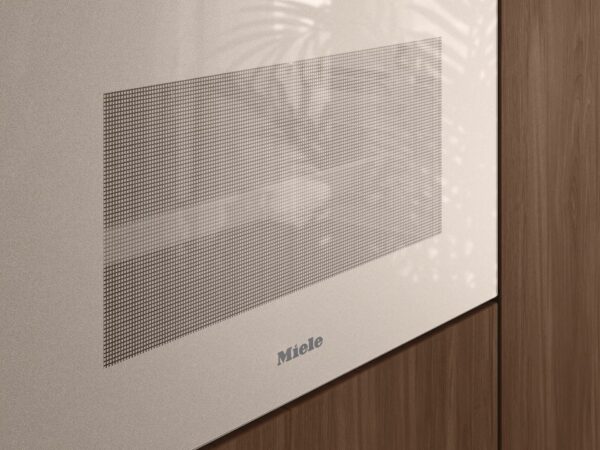 Miele H7440BMX Built In Microwave Combi Oven in Pearl Beige