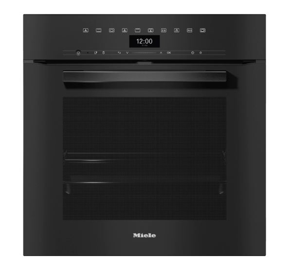 Miele H7464BP Built In Single Oven in Obsidian Black