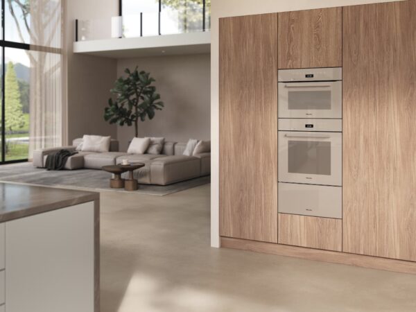 Miele H7464BP Built In Single Oven in Pearl Beige