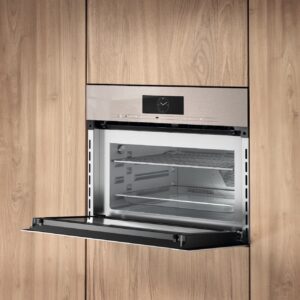 Miele H7840BMX Built In Microwave Combi Oven in Pearl Beige