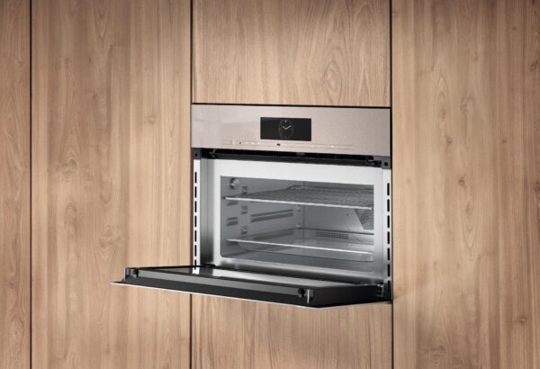 Miele H7840BMX Built In Microwave Combi Oven in Pearl Beige