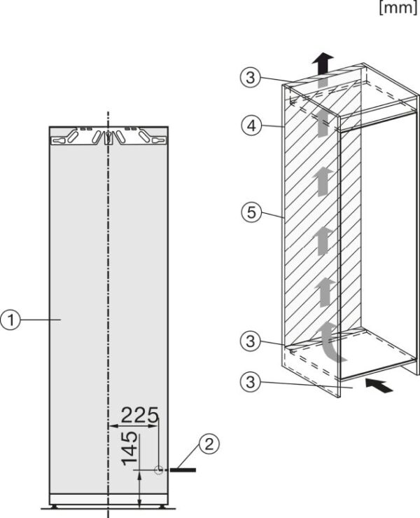 Miele K7763E Built In Fridge - 4