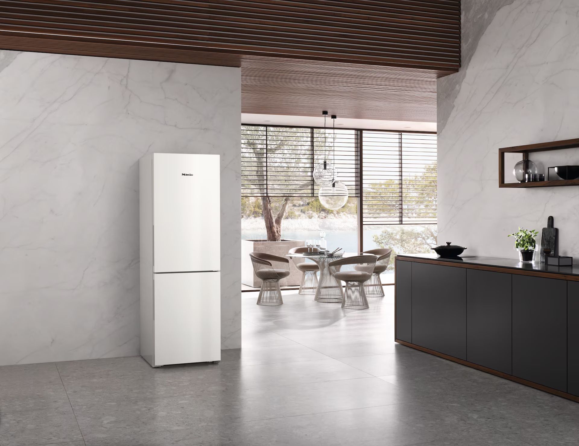 Miele KFN4375CD Freestanding Fridge Freezer - Appliance Superstore