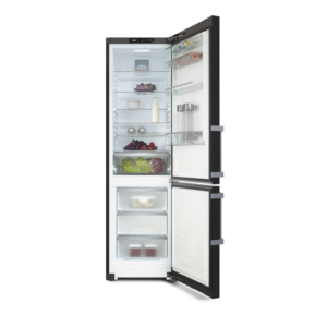 Miele KFN4795DD Freestanding Fridge Freezer in Black Steel