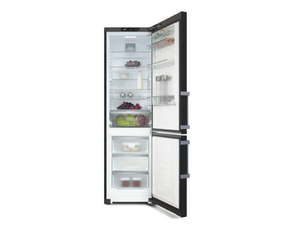 Miele KFN4795DD Freestanding Fridge Freezer in Black Steel
