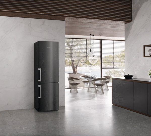 Miele KFN4795DD Freestanding Fridge Freezer in Black Steel