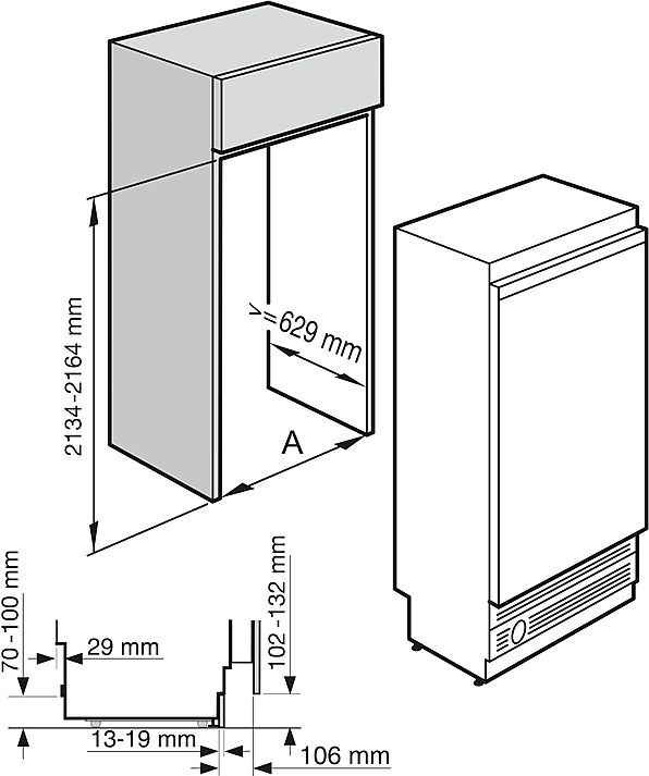 MIELE KWT1612 MasterCool Wine Temperature Control Unit | Touch Control - 2