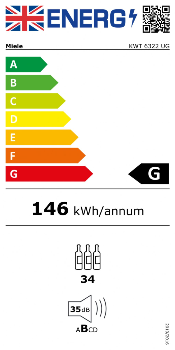 Miele KWT6322UG Built Under Wine Conditioning Unit - 5
