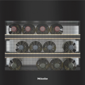 Miele KWT7112iG Built Under Wine Conditioning Unit in Obsidian Black