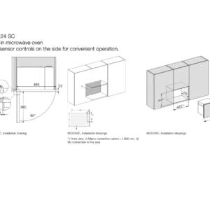 Miele M2224SC Built In Microwave Oven