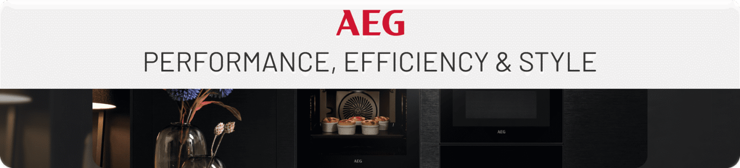 AEG Microwaves featuring powerful wattage