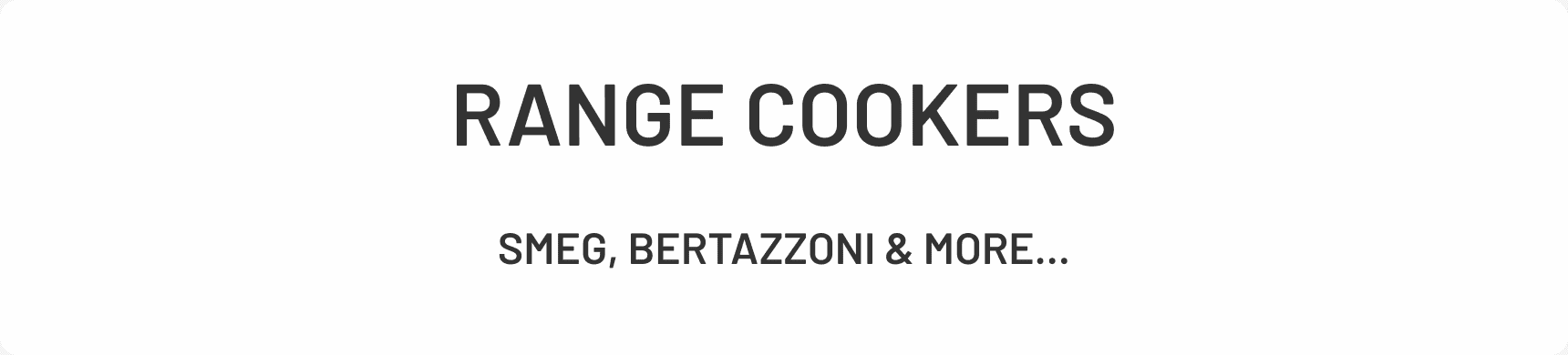 Range Cookers - 5% OFF Everything