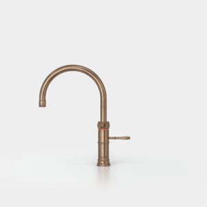 Quooker Classic Fusion Round with PRO3 Tank in Brass