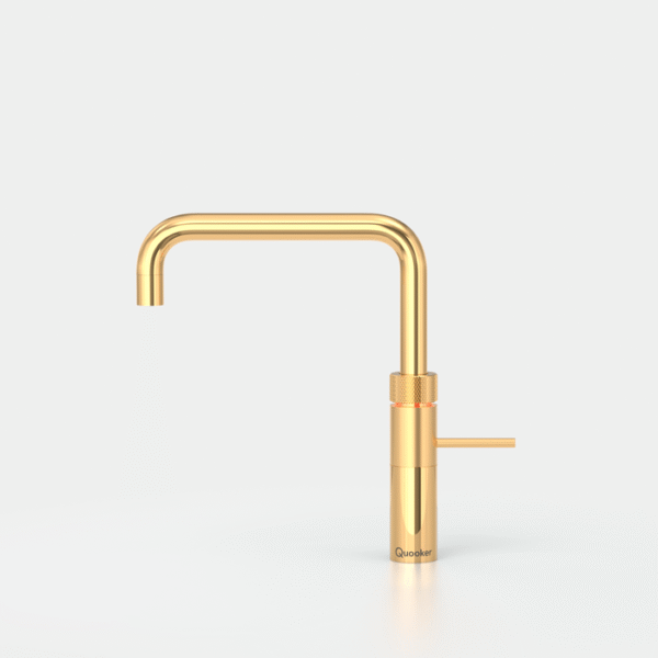 Quooker Fusion Square with PRO3 Tank in Gold