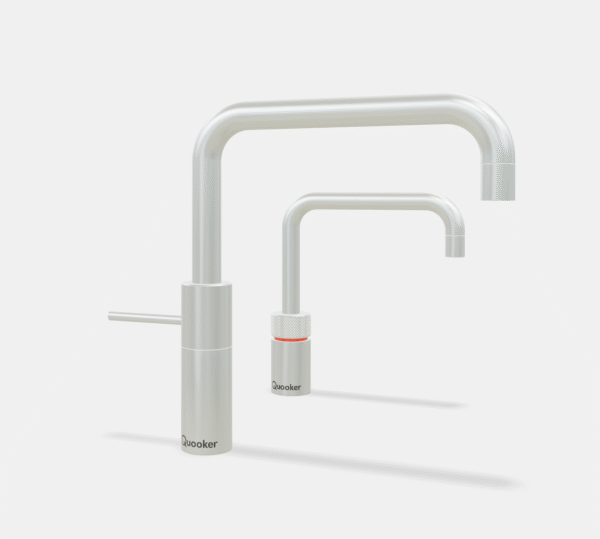 Quooker Nordic Square Twintaps with COMBI Tank
