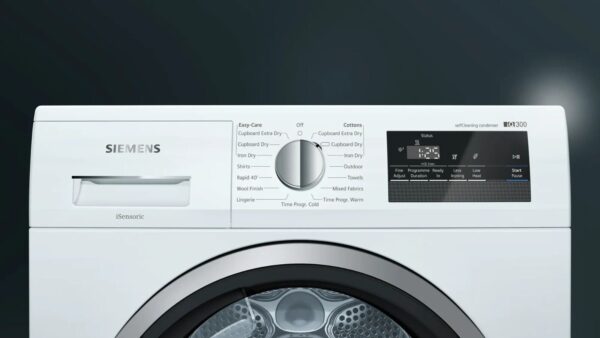 Siemens IQ300 WT45M232GB 8kg Heat Pump Tumble Dryer - 3