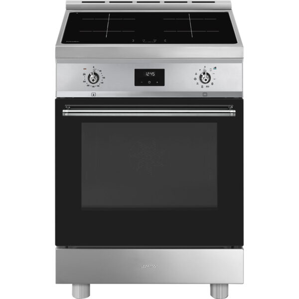 Smeg C6IPXT2 60cm Freestanding Cooker with Induction Top