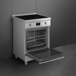 Smeg C6IPXT2 60cm Freestanding Cooker with Induction Top
