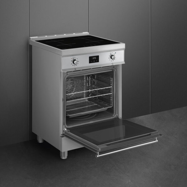 Smeg C6IPXT2 60cm Freestanding Cooker with Induction Top