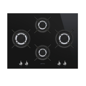 Smeg Classic 4 Burner 65cm Gas Hob Ultra-Low Profile or Fully Flushed PV364LCN