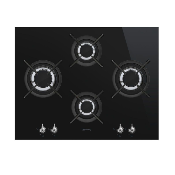 Smeg Classic 4 Burner 65cm Gas Hob Ultra-Low Profile or Fully Flushed PV364LCN