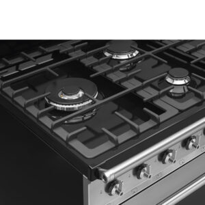 Smeg Classic Symphony 110cm Range Cooker with Gas Top Stainless Steel SYD4110-1