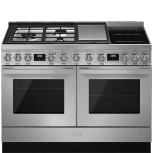 Smeg CPF120IGMPX Portofino 120cm Range Cooker with Mixed Top