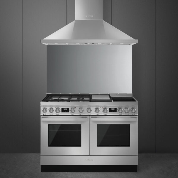 Smeg CPF120IGMPX Portofino 120cm Range Cooker with Mixed Top