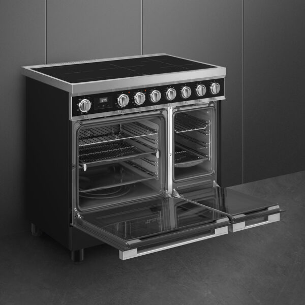 Smeg CPF92IMBL 90cm Range Cooker with Induction Top